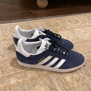 Adidas Navy Blue Gazelle Sneakers